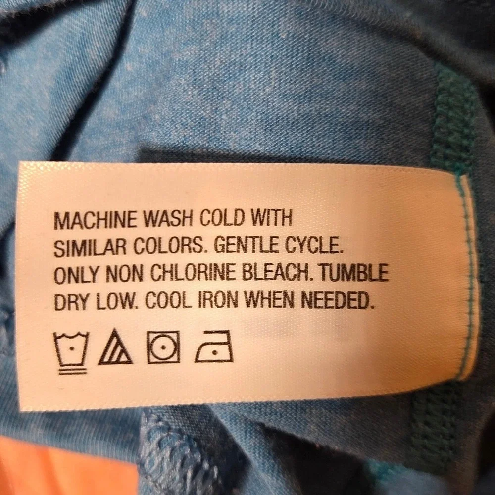 Orvis Women's Medium Blue Heather Quarter Zip Pullover Outdoor Hiking Active Top
